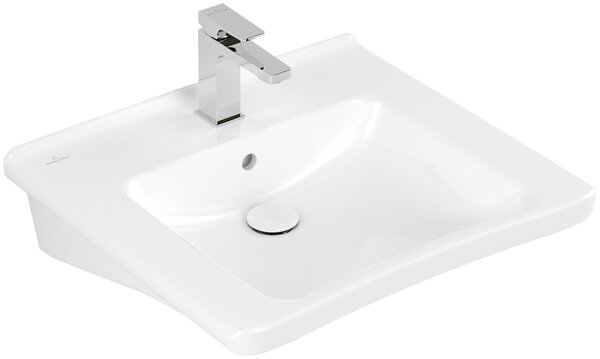 Villeroy & Boch ViCare lavoar 60x55 cm dreptunghiular clasică alb luciu 4A8060R1