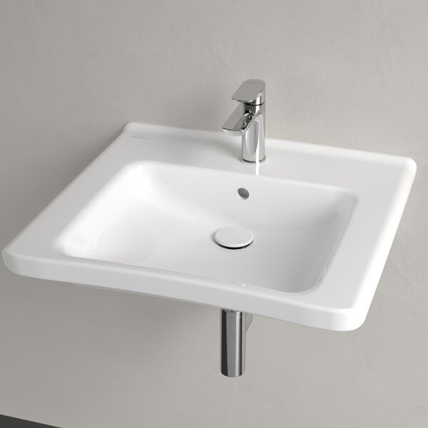 Villeroy & Boch ViCare lavoar 60x55 cm dreptunghiular clasică alb luciu 4A8060R1