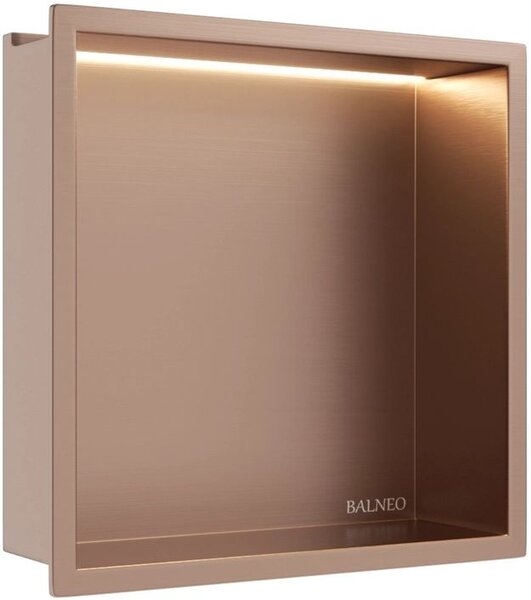 Balneo Wall Box raft de nișă 30 cm cupru B0101040109-1