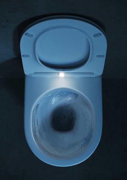 Cersanit City vas wc cu capac soft-close agăţat fără margine cu spălare turbionară alb S4004-137
