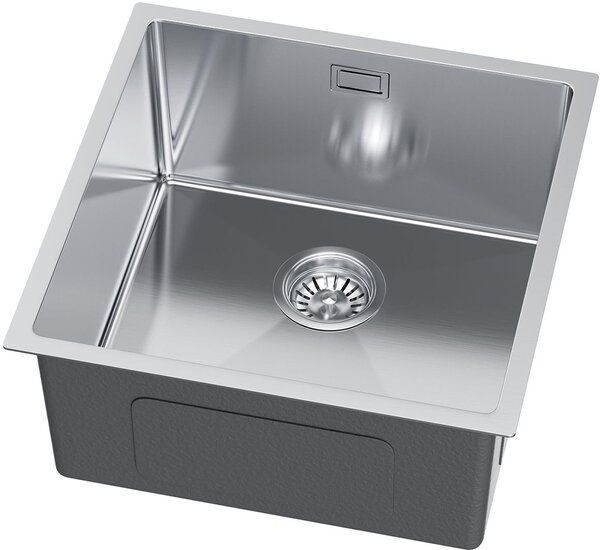 Ruvetti Cooksy Steel Chef chiuveta cu baterie oțel/oțel LPCSC4444BSSE