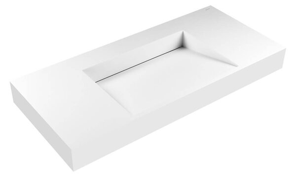 Oltens Stila lavoar 100x45 cm dreptunghiular clasică alb mat 40003900