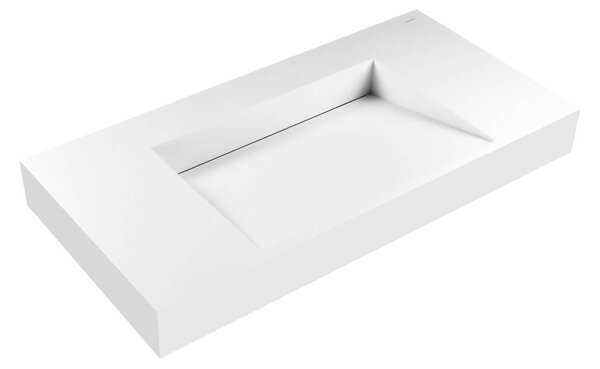 Oltens Stila lavoar 90x45 cm dreptunghiular clasică alb mat 40002900