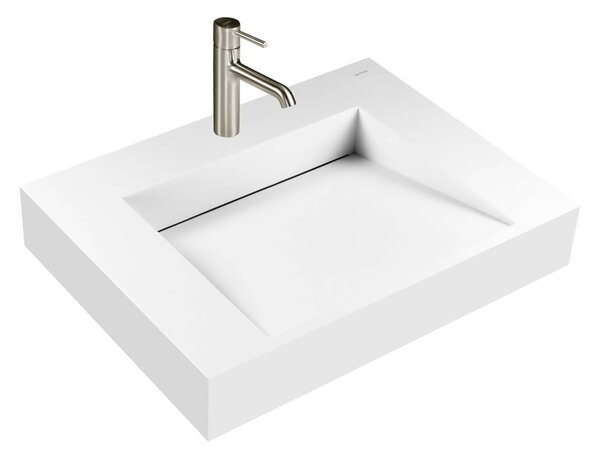 Oltens Stila lavoar 60x45 cm dreptunghiular clasică alb mat 40000900