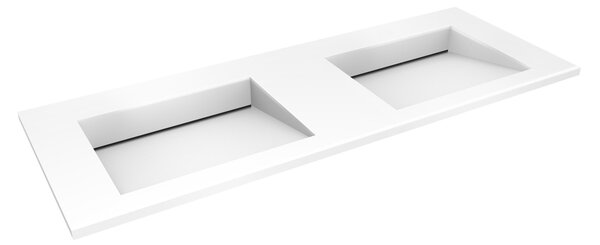 Oltens Stila lavoar 120x45 cm dreptunghiular mobilier alb luciu 40205000