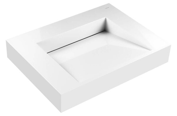 Oltens Stila lavoar 60x45 cm dreptunghiular clasică alb luciu 40000000