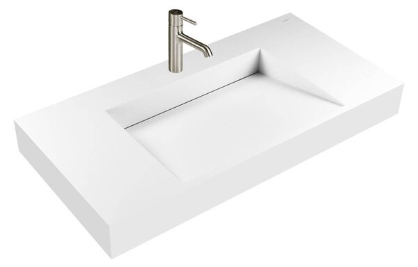 Oltens Stila lavoar 90x45 cm dreptunghiular clasică alb mat 40002900