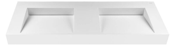 Oltens Stila lavoar 120x45 cm dreptunghiular clasică-dublă alb mat 40004900