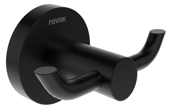 Ravak Kona suport prosop negru X07P1300