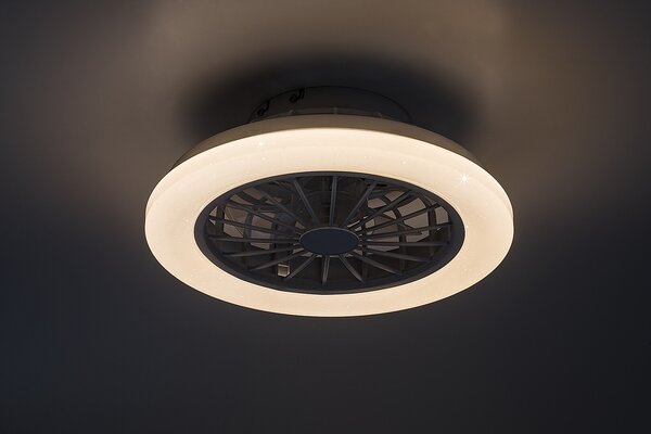 Rabalux Dalfon lampă-ventilator de tavan 1x24 W alb 71348