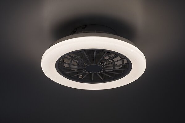 Rabalux Dalfon lampă-ventilator de tavan 1x24 W alb 71348