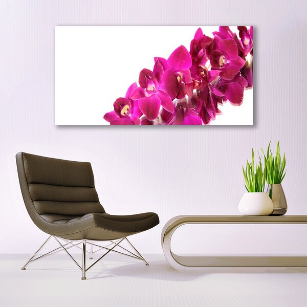 Tablou pe panza canvas Flori Floral Roșu