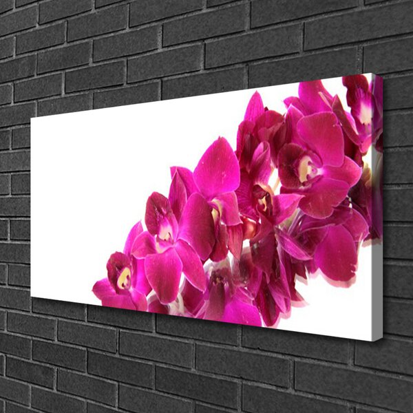 Tablou pe panza canvas Flori Floral Roșu