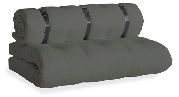 Canapea extensibilă adecvată pentru exterior Karup Design Design OUT™ Buckle Up Dark Grey, gri închis