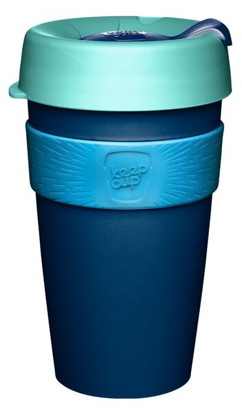 Cană de voiaj cu capac KeepCup Australis, 454 ml, albastru