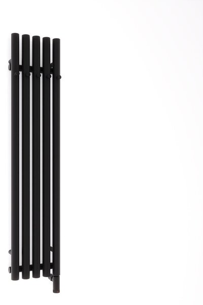 Oltens Stang calorifer electric cu încălzitor 120x26 cm negru mat 55133300