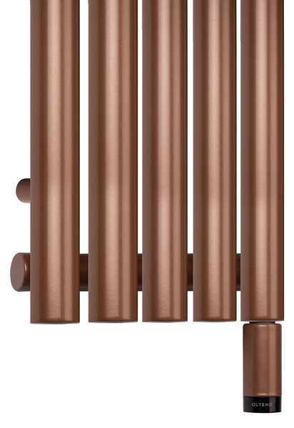 Oltens Stang calorifer electric cu încălzitor 120x26 cm cupru periat 55133610