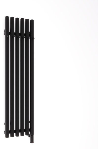 Oltens Stang calorifer electric cu încălzitor 120x31.5 cm negru mat 55134300