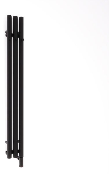 Oltens Stang calorifer electric cu încălzitor 120x15 cm negru mat 55131300