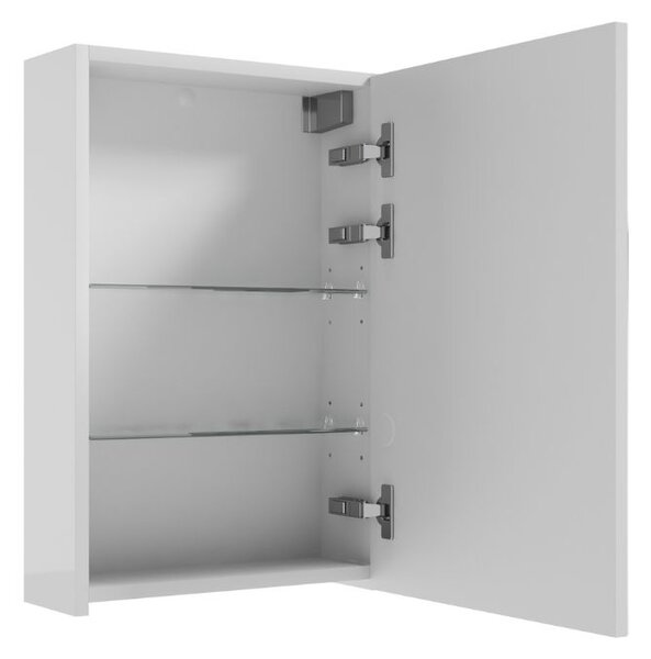 Defra Salsa dulap 40x15x60 cm cu oglinda alb 242-E-04001