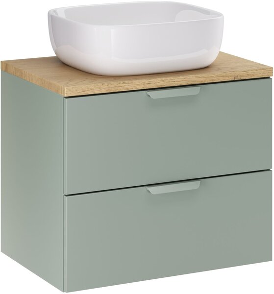 Set dulap Comad Aster Green ASTER GREEN 82-60-46-2S, lavoar Comad Smile UM-6252SMILE40DP, CREMONA 89-60-46 M