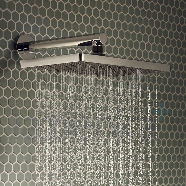 Hansgrohe Activera Q cap de duș 29x18 cm dreptunghiular crom-negru 28739000