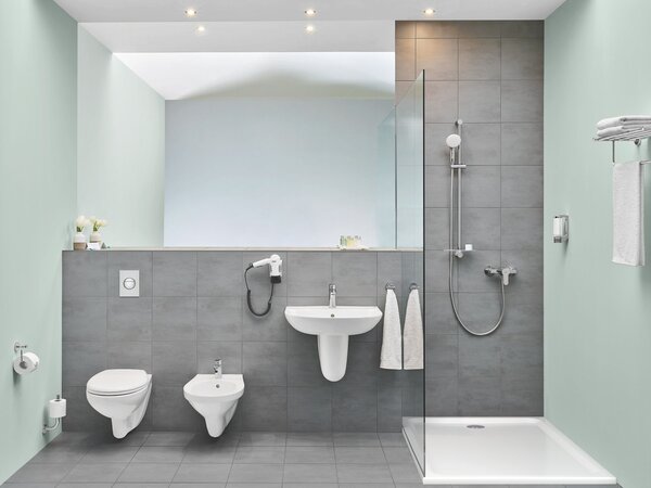 Grohe BauEdge baterie de duș perete StarLight Chrome 23333000