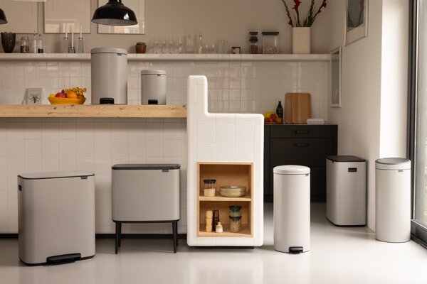 Brabantia NewIcon cos de gunoi 3 l gri 252181