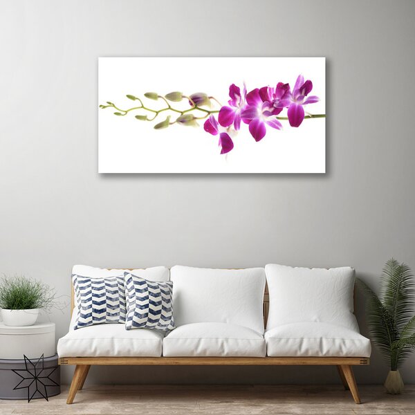 Tablou pe panza canvas Flori Floral Roșu