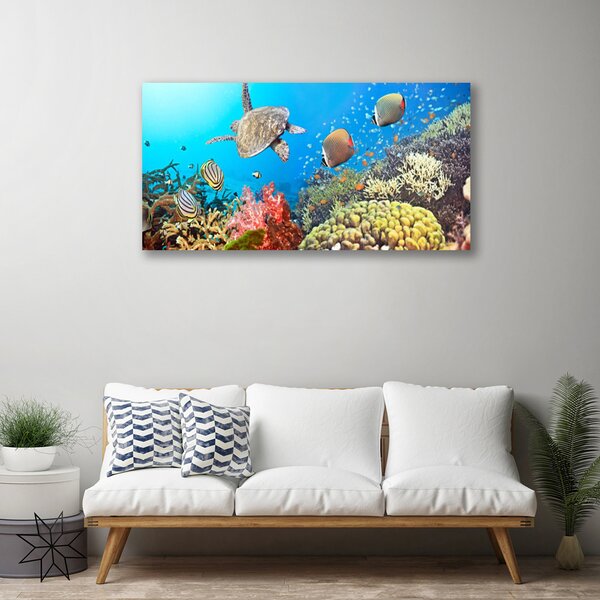 Tablou pe panza canvas Coral Reef Peisaj Multi