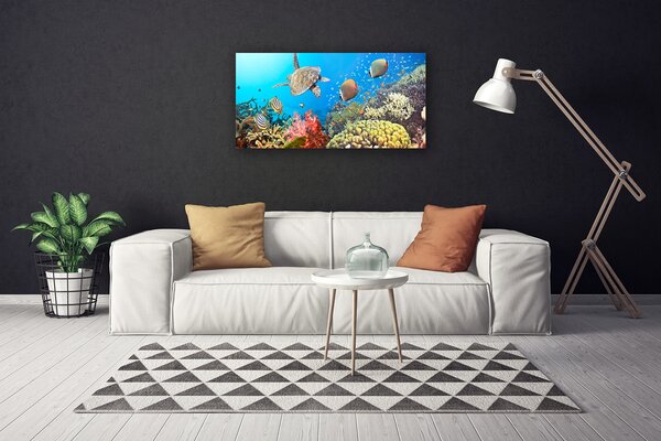 Tablou pe panza canvas Coral Reef Peisaj Multi