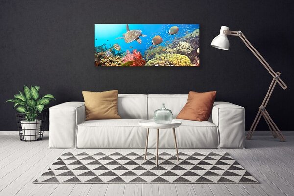 Tablou pe panza canvas Coral Reef Peisaj Multi