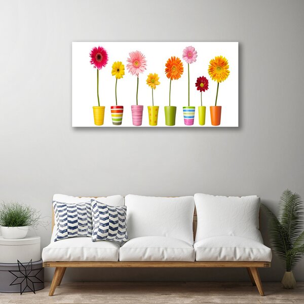 Tablou pe panza canvas Flori Floral Multi