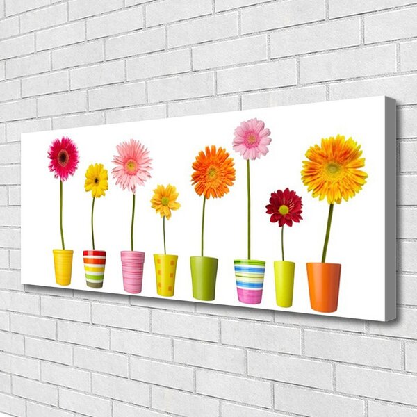 Tablou pe panza canvas Flori Floral Multi