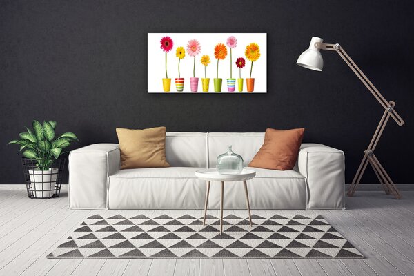 Tablou pe panza canvas Flori Floral Multi
