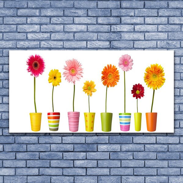 Tablou pe panza canvas Flori Floral Multi