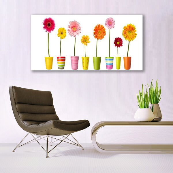 Tablou pe panza canvas Flori Floral Multi