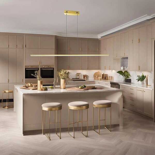 Altavola Design Linea lampă suspendată 1x12 W auriu LA089/P_100_4k_gold_dimm