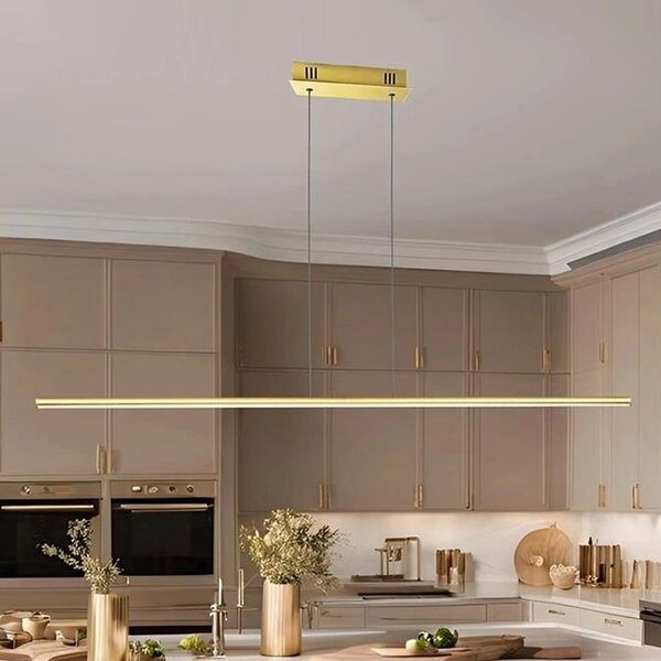 Altavola Design Linea lampă suspendată 1x12 W auriu LA089/P_100_4k_gold_dimm
