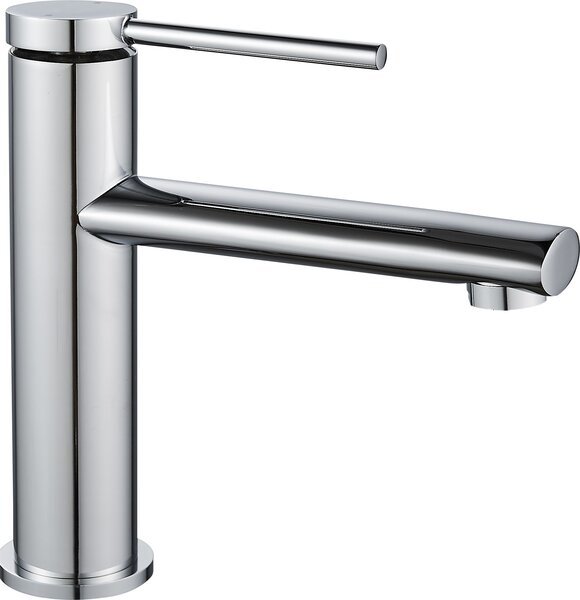 Baterie pentru lavoar REA OVAL CHROM low
