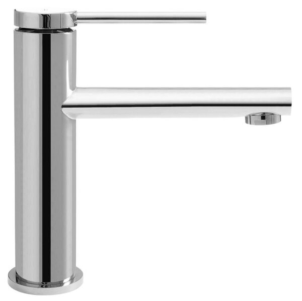 Baterie pentru lavoar REA OVAL CHROM low