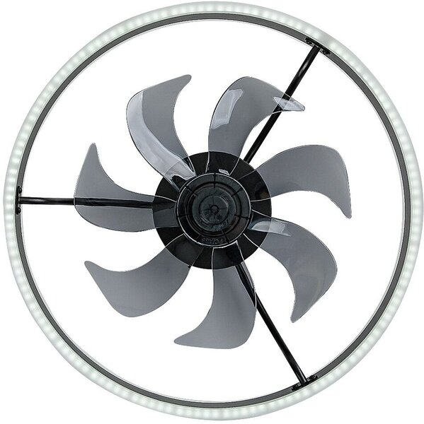Rabalux Fanfy lampă-ventilator de tavan 1x40 W alb-negru 71337