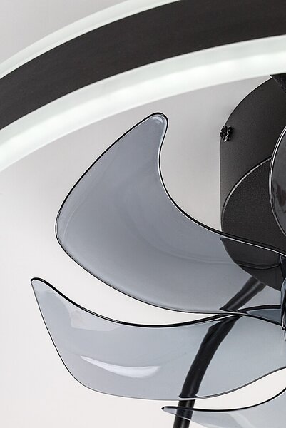 Rabalux Fanfy lampă-ventilator de tavan 1x40 W alb-negru 71337