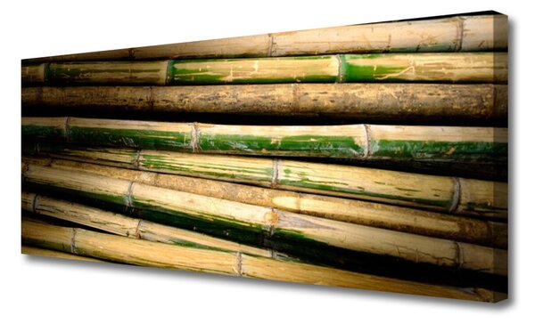 Tablou pe panza canvas Bamboo Floral Verde