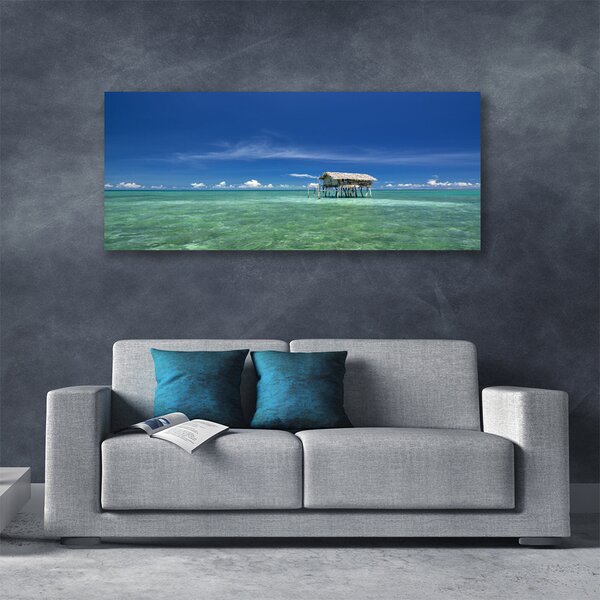 Tablou pe panza canvas Sea Peisaj Albastru