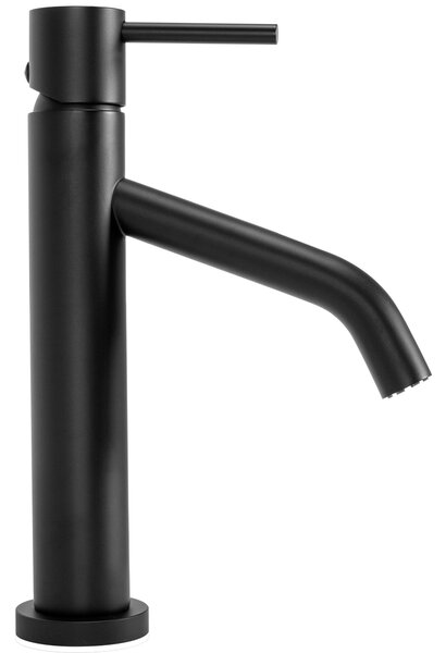 Rea Level, robinet chiuveta h-215, negru mat, REA-B2046