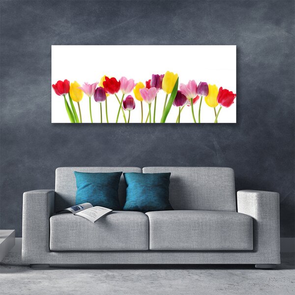 Tablou pe panza canvas Lalele Floral Multi