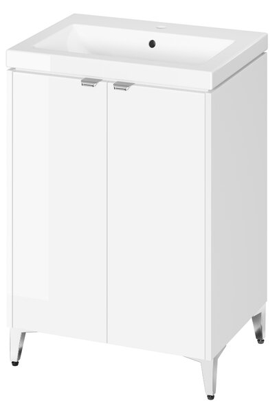Cersanit Ovida lavoar cu dulap 60 cm alb S4047-002