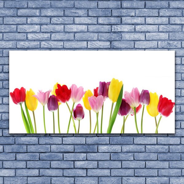 Tablou pe panza canvas Lalele Floral Multi