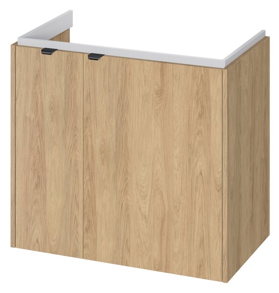 Cersanit Ovida dulap 79.4x45x70 cm sub chiuveta pe perete stejar S1058-011